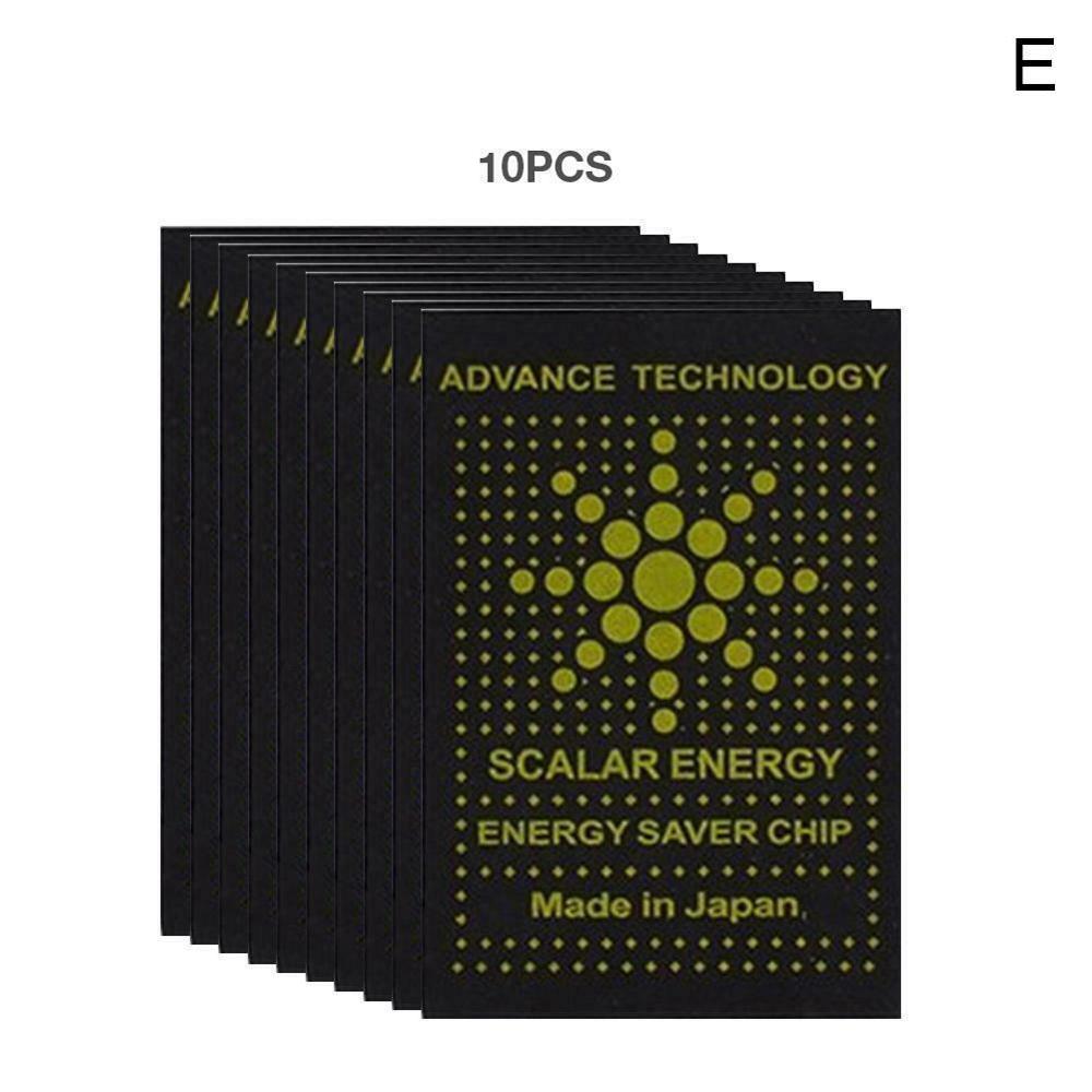 10pcs EMF Protection Cell Phone Patch Anti Radiation EMR Scalar Computer Electronics Negative Neutralizer Ion Shield Sticke I0Z7: E