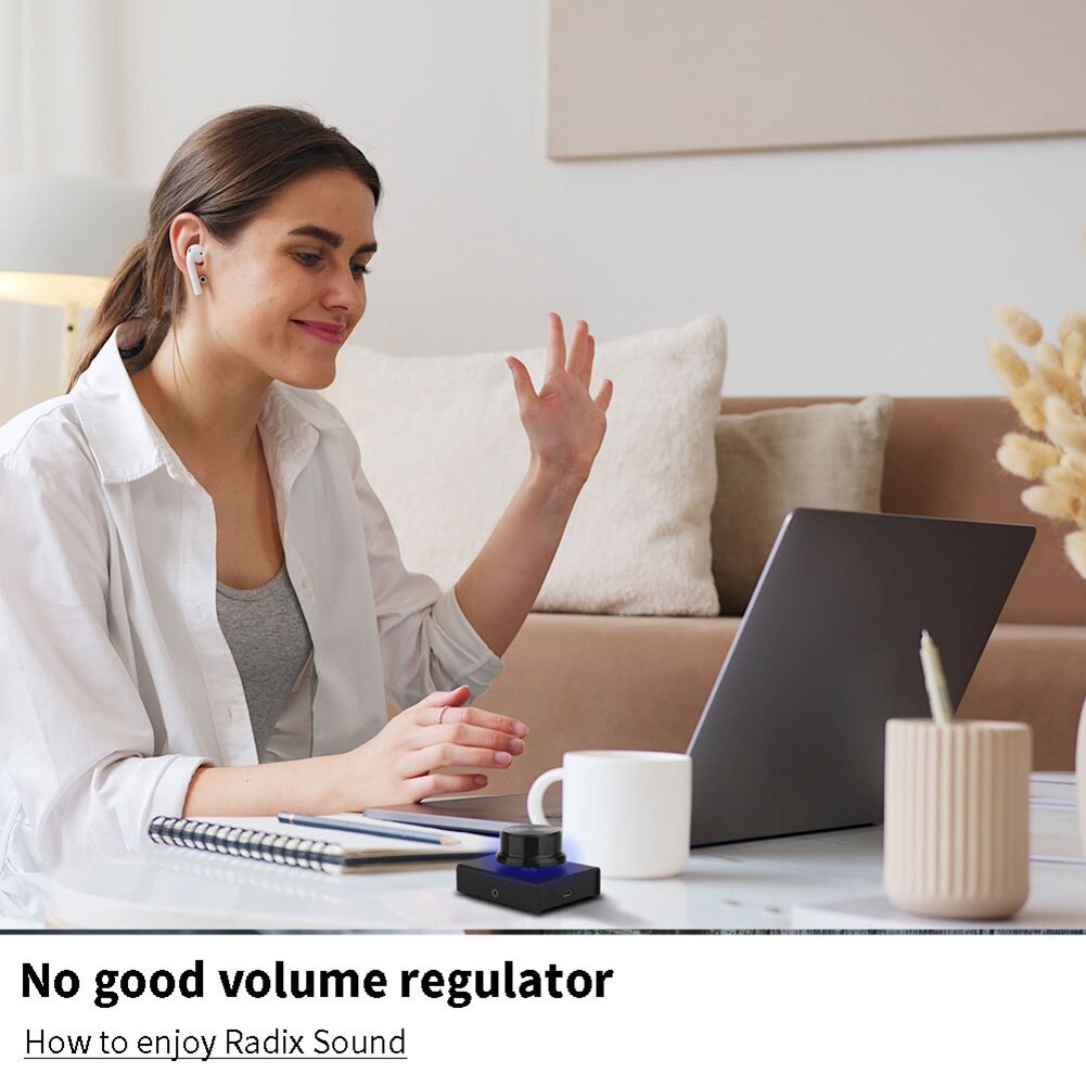 Usb Volumeregeling Lossless Voor Computer Laptop Plug En Play Speaker Volume Controller Knop Richter Digita Onekey Mutefunction