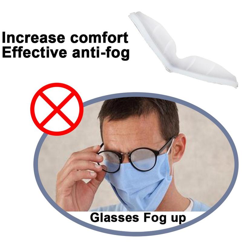 1/5 Pcs Fog-Gratis Accessoire Voor Maskers Voorkomen Brillen Beslaan Anti-Fog Vel Voor Masker Anti-fog Apparaat Handig Om Te Dragen