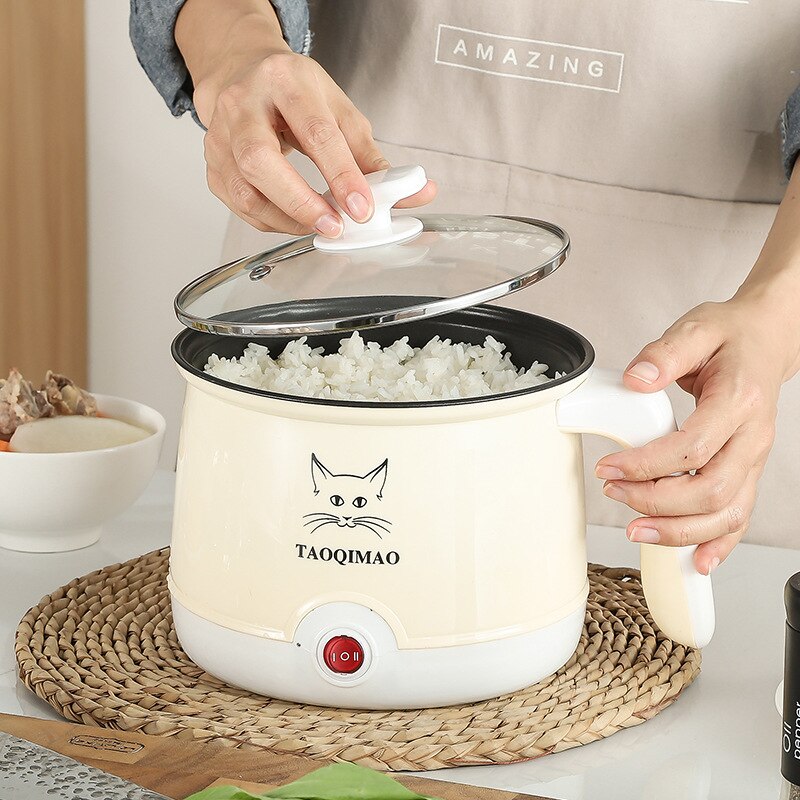 220V multi-functional electric rice cooker student pot instant noodle pot dormitory electric pot