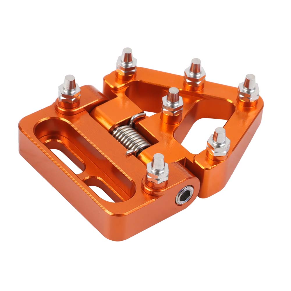 For Beta Xtrainer 300 250 RR RRS 125 200 250 300 350 390 400 430 450 480 500 520 Motorcycle Folding Rear Brake Pedal Tip Plate: Orange