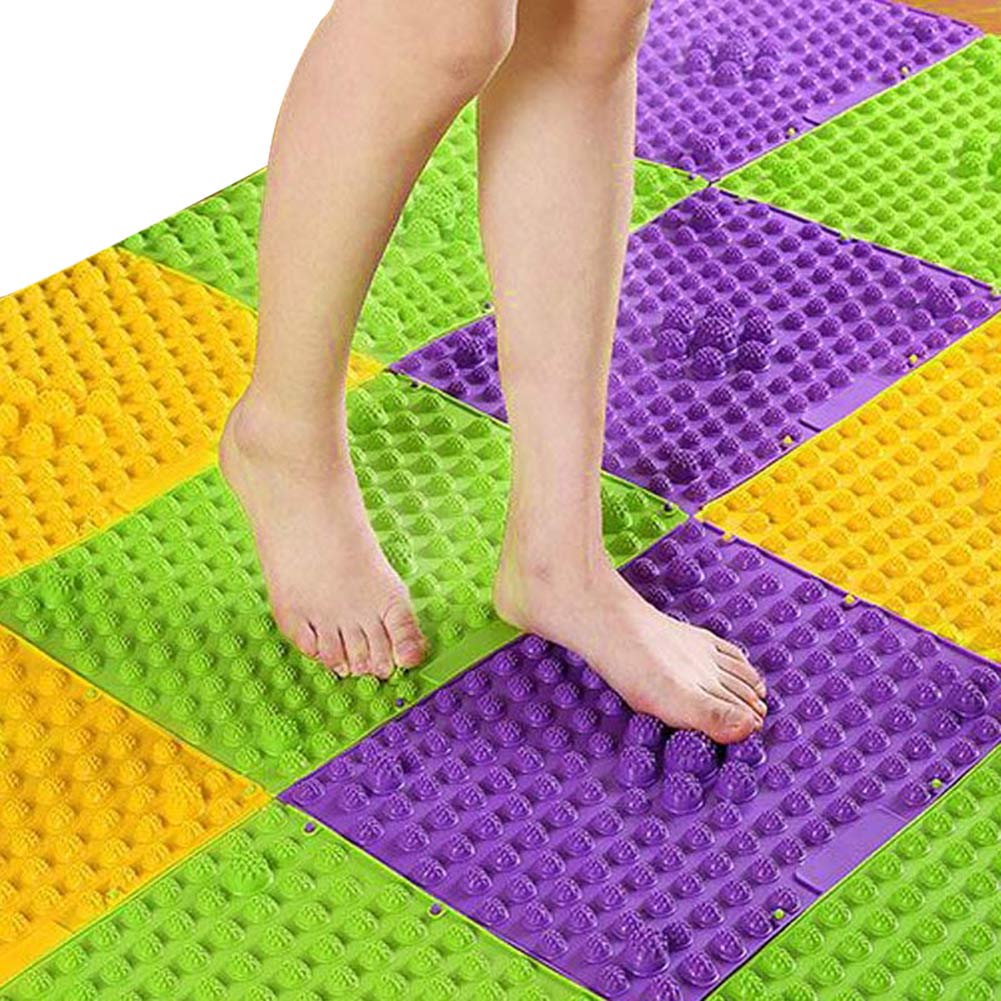 Foot Massage Tools Pad Durable Reflexology Massage Relax Toe Pressure Blood Circulation Plate Mat All