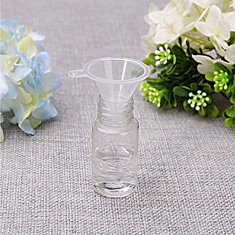 10-20Pcs Mini Funnels Small Plastic For Perfume Diffuser Bottle Mini Liquid For Narrow Fine Bottleneck Bottles Plastic Funnel