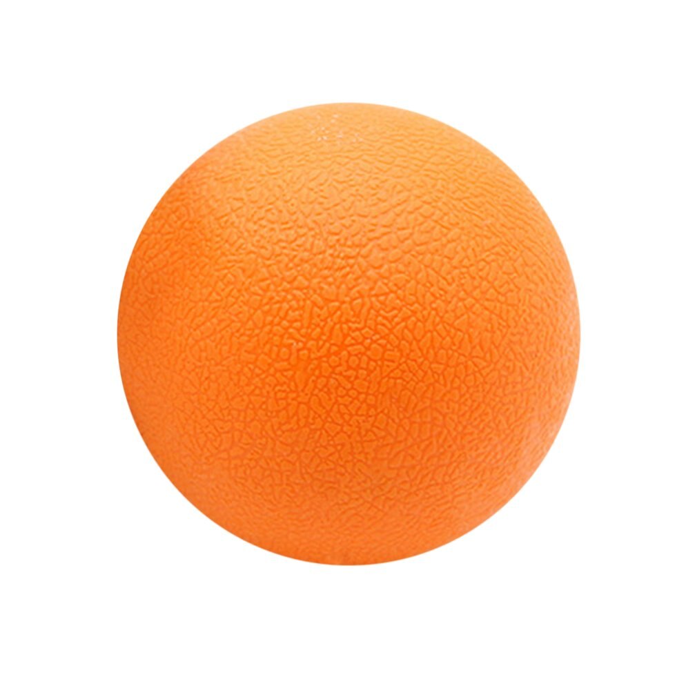 Fitness Verlichten Gym Enkele Bal Massage Bal Training Fascia Hockey Bal 6.3 Cm Massage Fitness Ballen Relax Spier Ballen: Beige