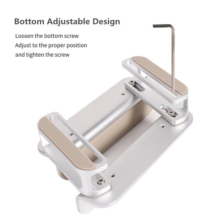 Aluminum Vertical Laptop Computer Stand Desktop Tablet Holder for 17 Inch Devices