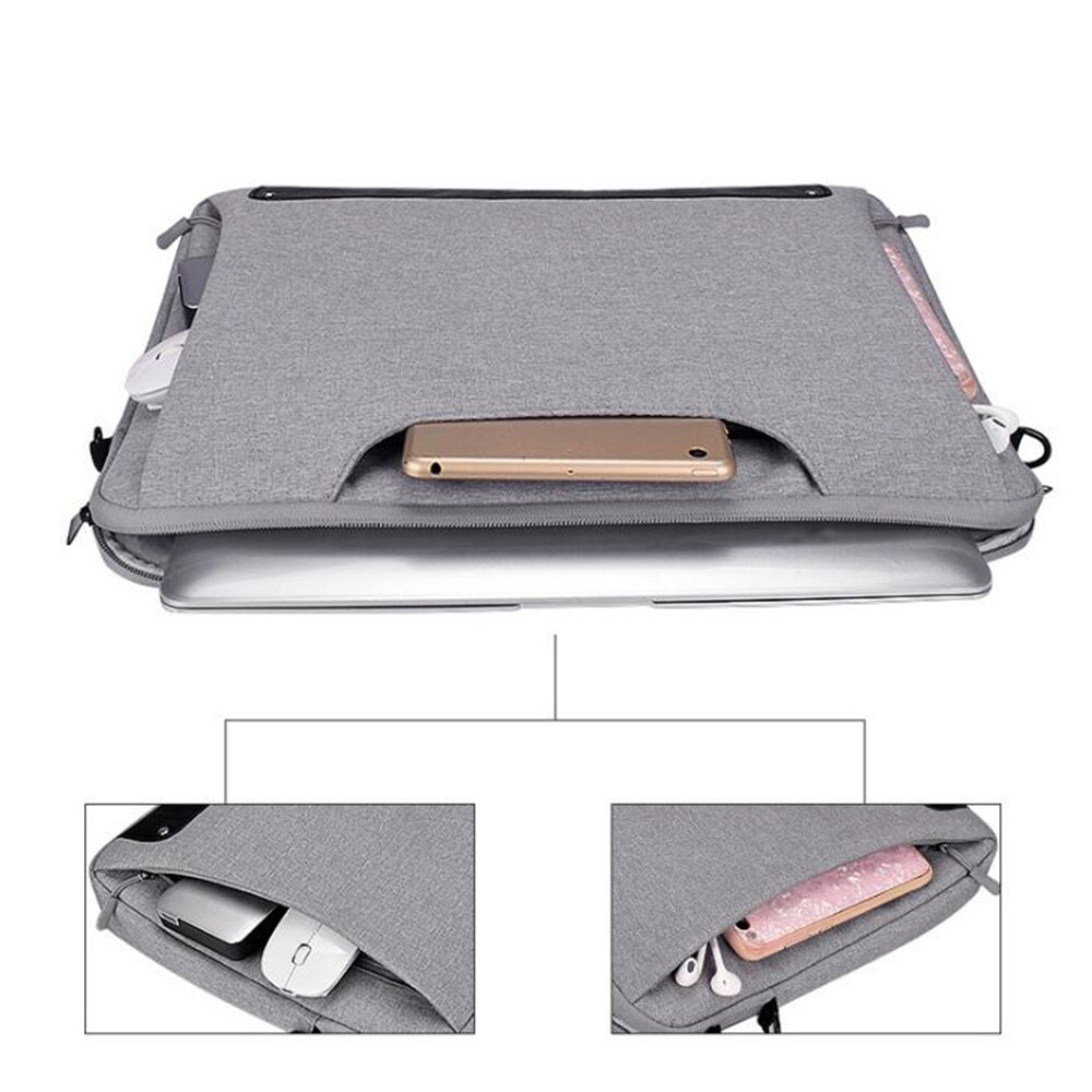 Waterproof Laptop bag 13.3 14.1 15 15.6 Inch Laptop Shoulder Bag Protective Case