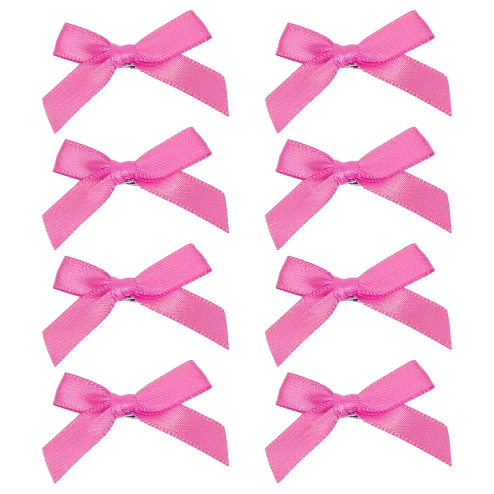 40 Uds. Horquilla pequeña con lazo para niñas, horquillas con flequillo a la , Y2K, Mini lazos dulces, pinza para el pelo, accesorios para el cabello