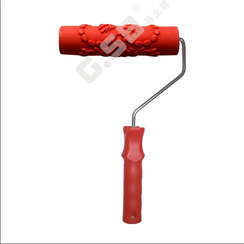 7 "tums roller tapet roller gsb verktygsset väggkonst dekor målarrullar 3d gummi flytande tapeter nr .154