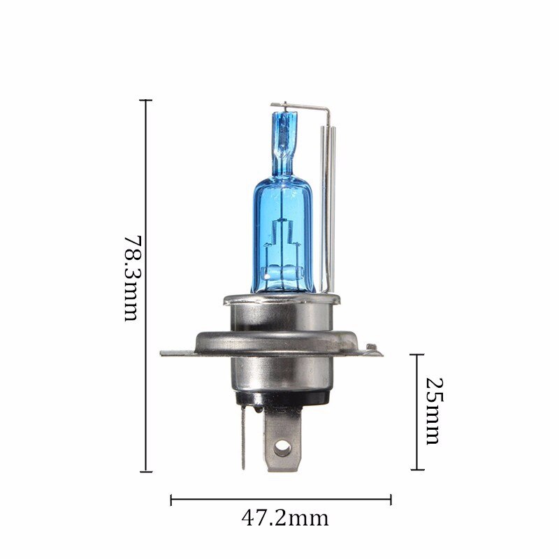 H4 35 W Xenon HID Koplamp Halogeen Lamp Licht en Grootlicht Wit 6000 K Motorfiets Auto Licht Accessoires