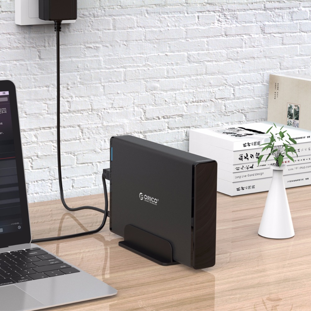 ORICO 3,5-calowa obudowa dysku twardego SATA na USB 3.0 Adapter Zewnętrzna obudowa dysku twardego 2,5" 3,5" SSD Obudowa dysku twardego do komputera PC