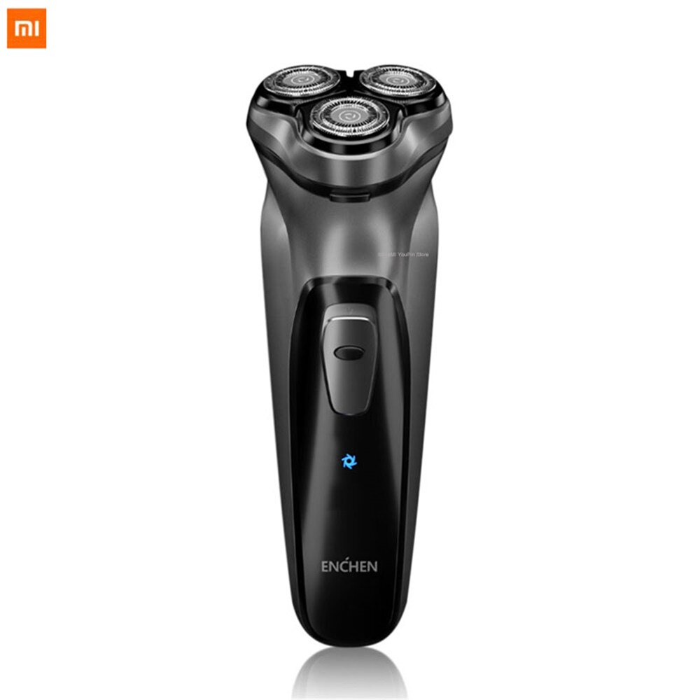 Pierre noire 3D rasoir électrique tondeuse contrôle intelligent blocage Protection rasoir lavable type-c
