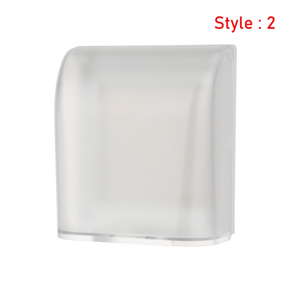 1PC 86 Typ Ochse Nagel-freies Kleber Einfügen Einfache Installation Wasserdichte Kasten Steckdose Wasserdichte Kasten Gremium Tafel schalter Schutz: Stil 2