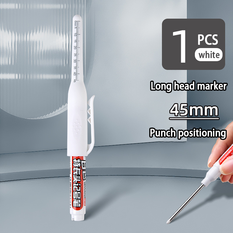 45mm långa spetsiga oljepennor vattentät snabbtorkande lämplig för träbearbetning kakel glas ritning markering kontor: Ljusgrön