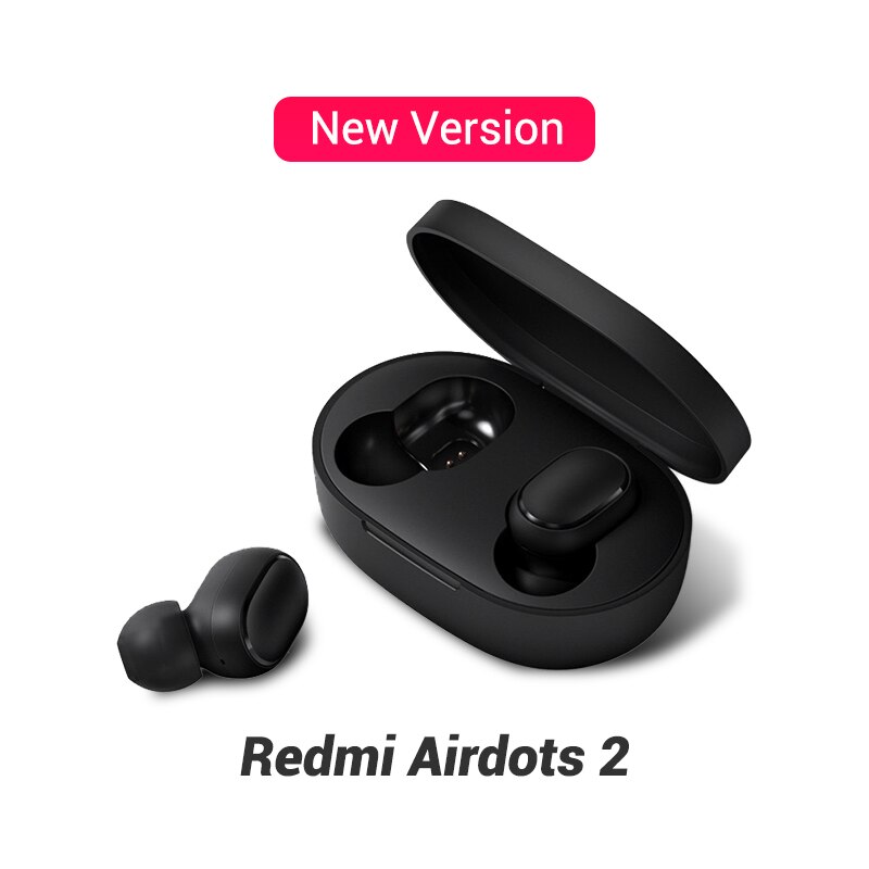 Xiaomi Redmi Airdots S Airdots 2 Fone Bluetooth Xiaomi Earphones Mi Wireless Headphone TWS Air Dots Headset Bass Earbuds Control: Redmi Airdots 2