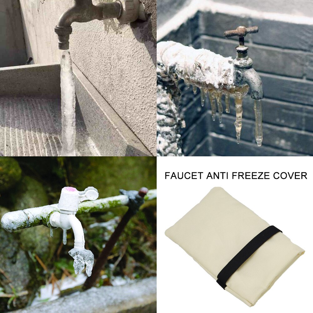 Winter Kraan Cover Antivries Beschermhoes Antivries Bescherming Cover Isolatie Cover Outdoor Kraan Winter Slang Kraan