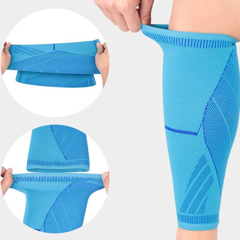 Woyyho 1 Pc Sport Scheenbeschermer, Basketbal Voetbal Sokken, Running Professionele Schilden Legging Scheenbeschermers Mouwen Beschermende Kleding