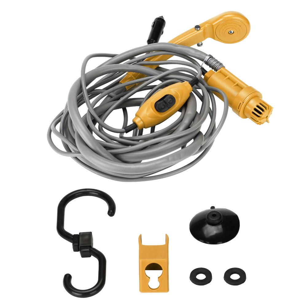 12V Car Washing Machine Portable High Pressure Water Pump Outdoor Shower