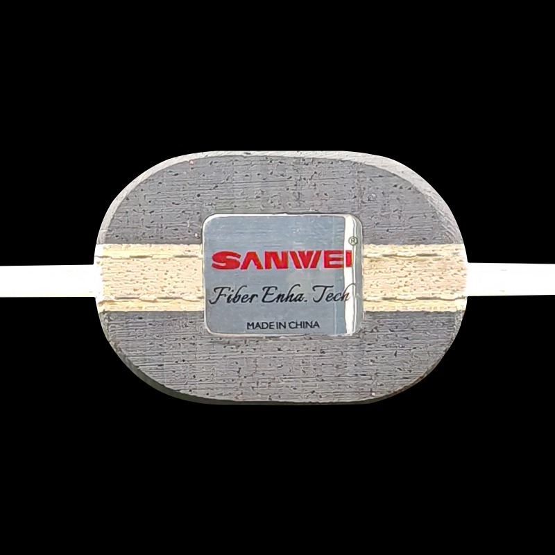 SANWEI 54 Inner Yellow ALC Table Tennis Blade Ayous Core Ping Pong Paddle Off+ Loop Fast Attack INNER Carbon FIBER