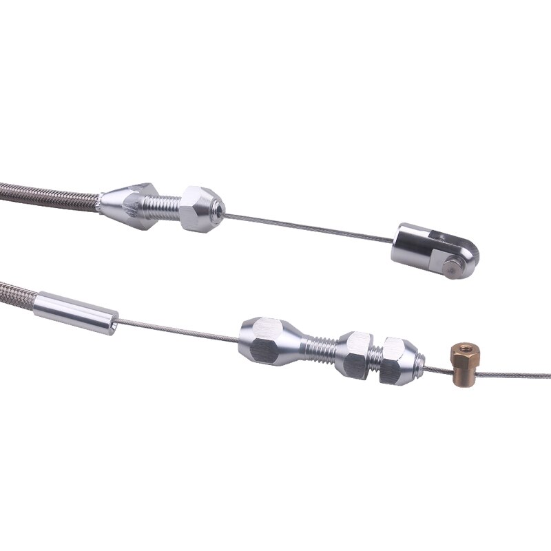 36" Throttle Gas Cable Kit Stainless Steel Braided For 97-07 Chevrolet/Chevy LS1 Engine 4.8L 5.3L 5.7L 6.0L TCB02