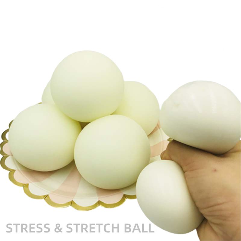 Glow In Dark Squeeze Ball Soft EVA Anti Stress Toys Sports Throw for Kids Childr P31B