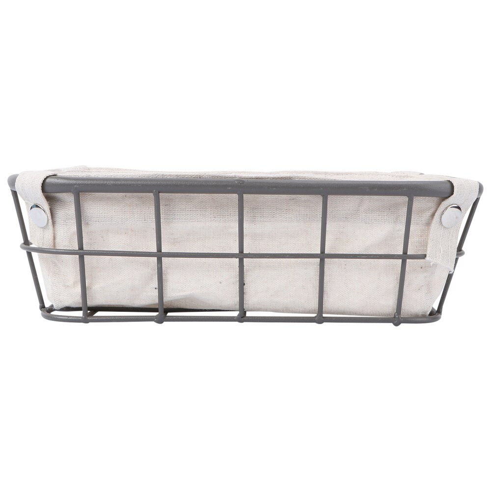 Multifunctional Storage Container Household Storage Basket Organizer Box: Silver 2