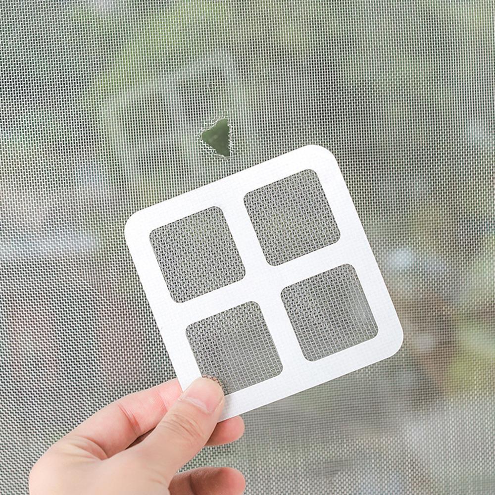 Self-adhesive Window Door Screen Netting Mesh Curtain Patch Repair Kits Anti Mosquito Fly Bug Net Mosquitoes Repellent Killer