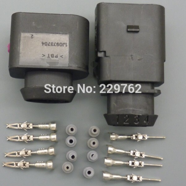 Shhworldsea 4 1 1717893 1.5mm j 0973804 1 0973704 automatische temperatuursensor stekker waterdichte elektrische draadconnector voor auto vrachtwagen