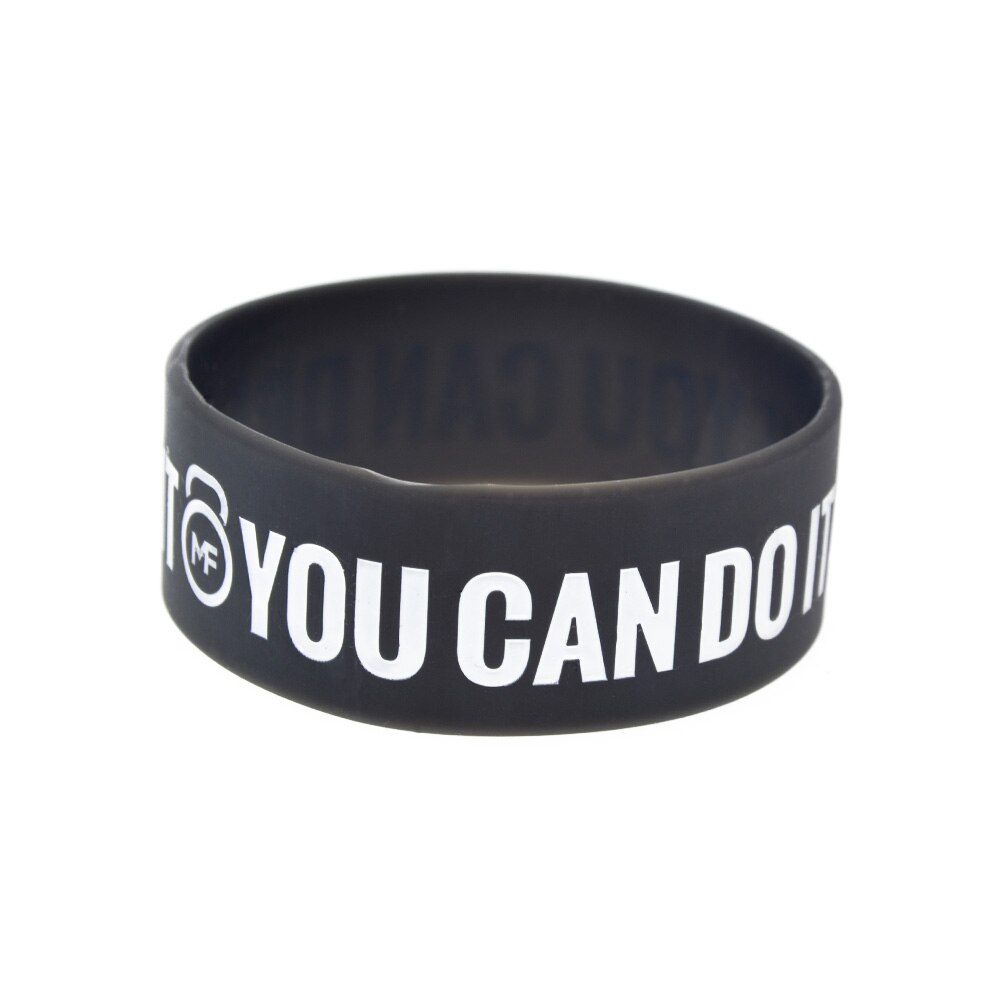 Obh 25 stk crossfit silikone armbånd indgraveret hvis du kan drømme det kan du gøre det