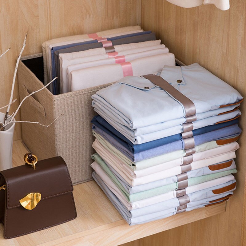 Universal Clothes Folding Board Clothes Folder Easy Fast T-Shirt Fold Board 5pcs MSU88