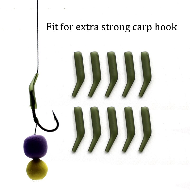 20pcs Carp Fishing Accessories Terminal Anti Tangle Sleeves For Carp Fishing Hook Line Aligner Carp Feeder Hair Rigs Fish Tackle