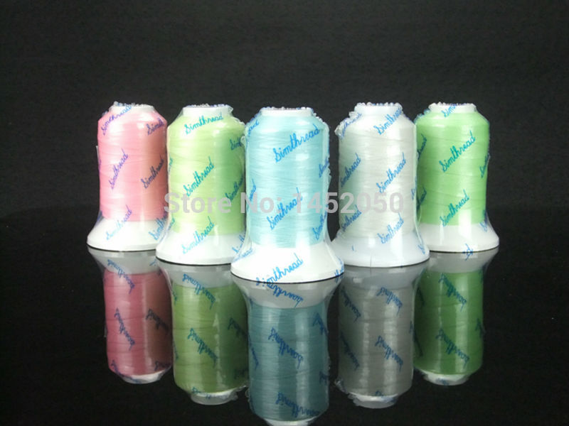 Glow in the Dark Embroidery Machine Thread 550 Yards