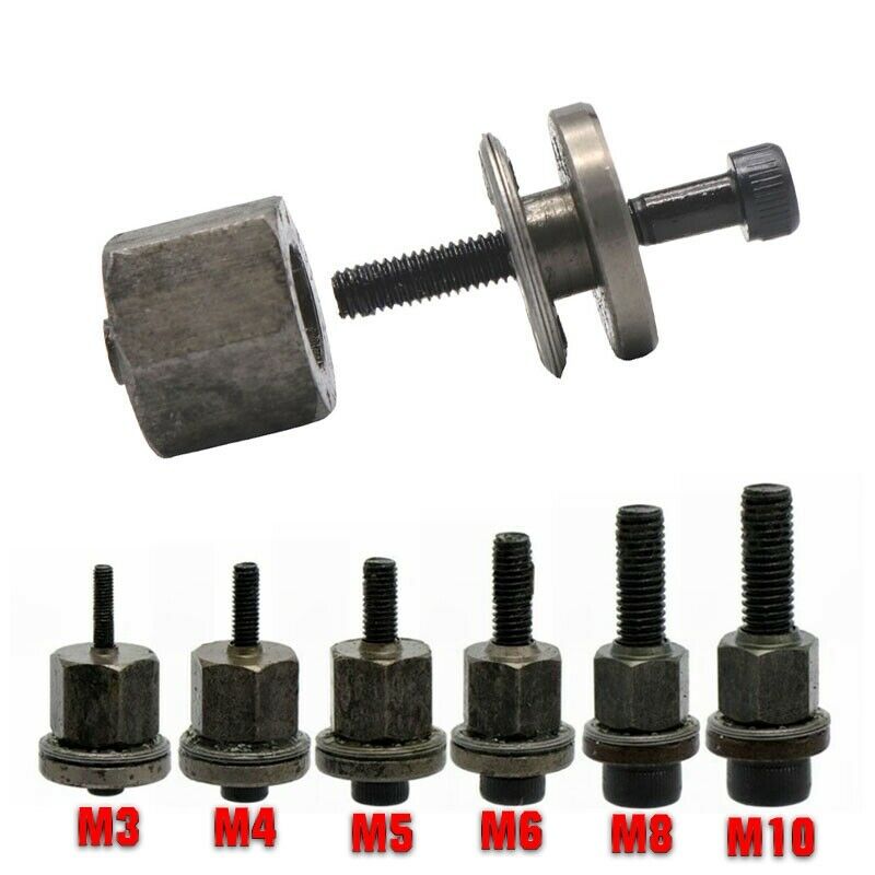 5pcs Riveter Tool Mandrel Rivet Nuts Simple Installation M3-M10 Head Nut Optional Model Rivet Gun Tip Spare Part