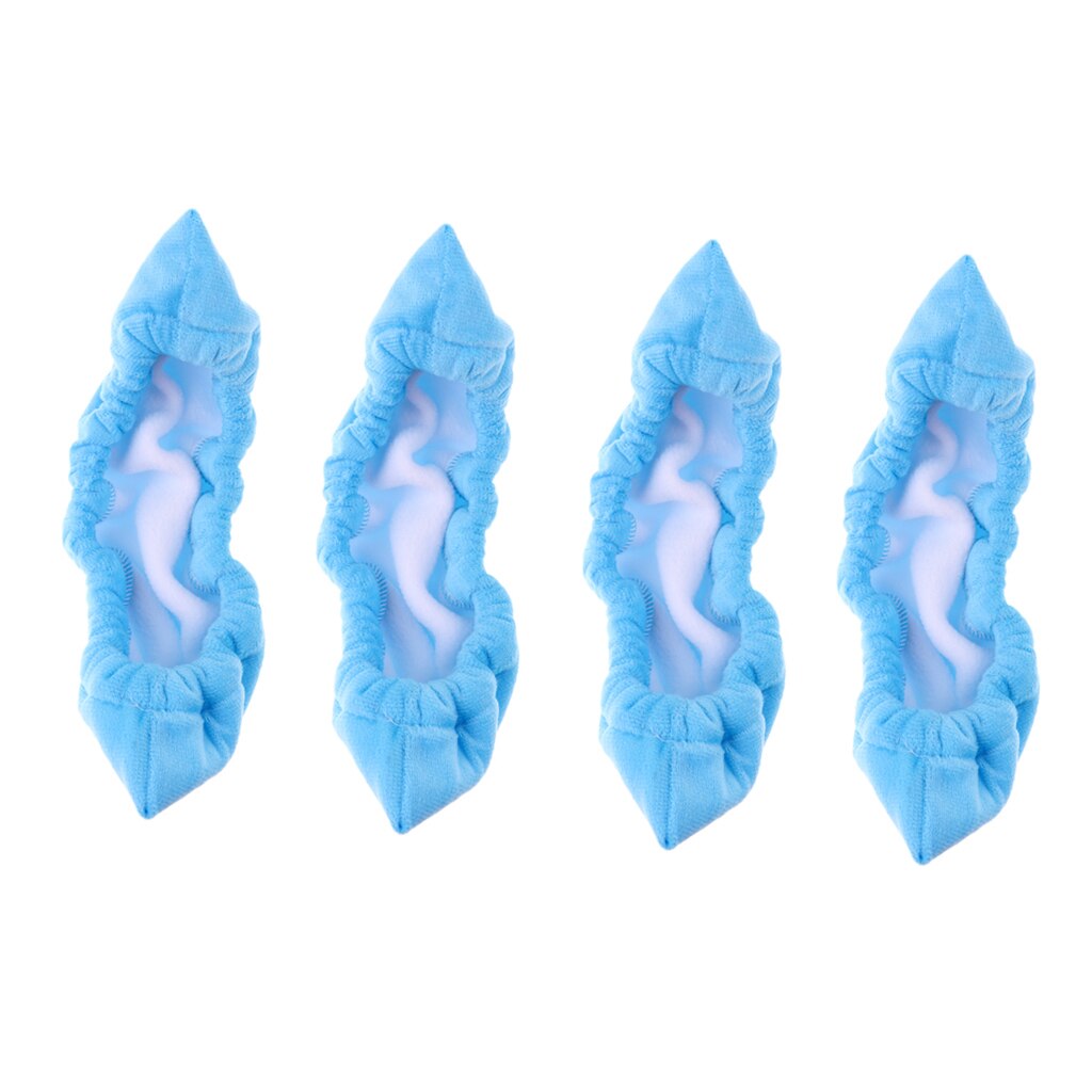 2 Pair Ice Skating Soakers Blade Protector Guards, Ice Skate Boot Covers Accessories for Kids and Adults Women Men