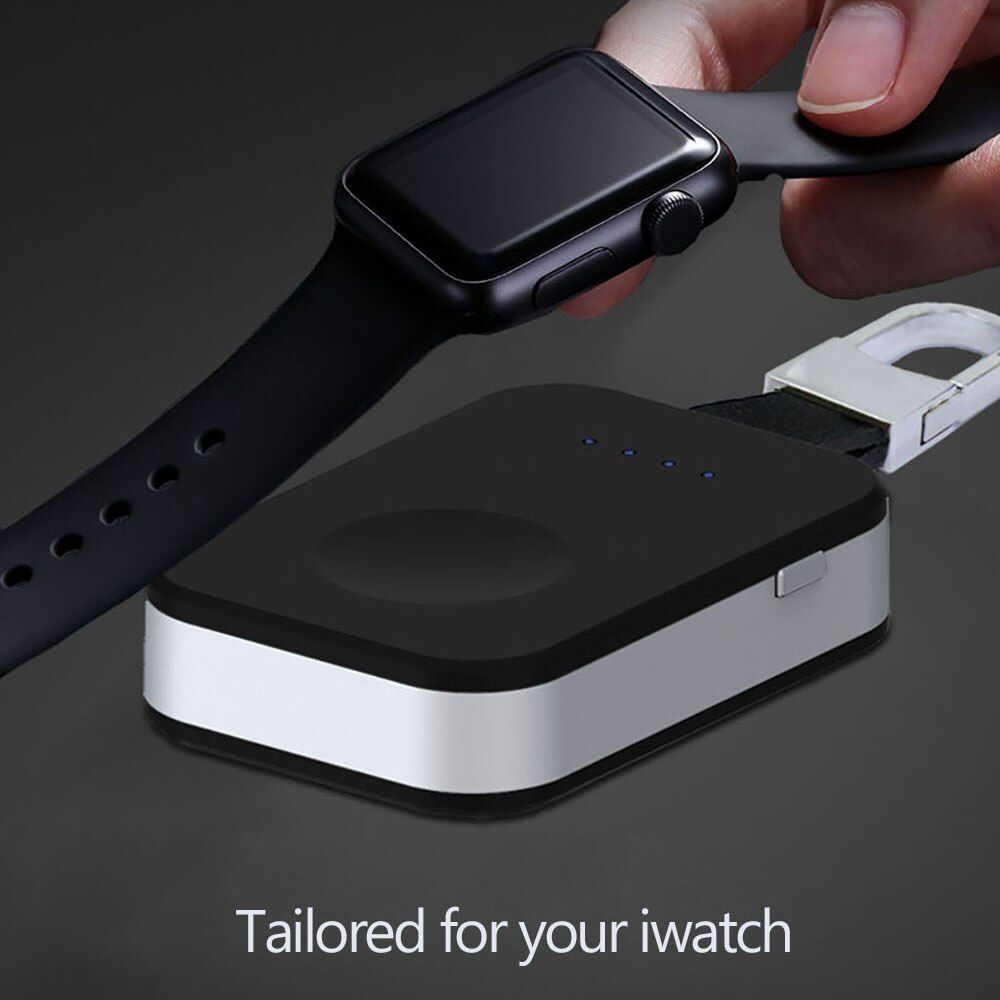 FERISING Mini Portable Wireless Charger Power bank for IWatch 5 4 Charging Powerbank Charger for Apple Watch Series 5 4 3 2 1