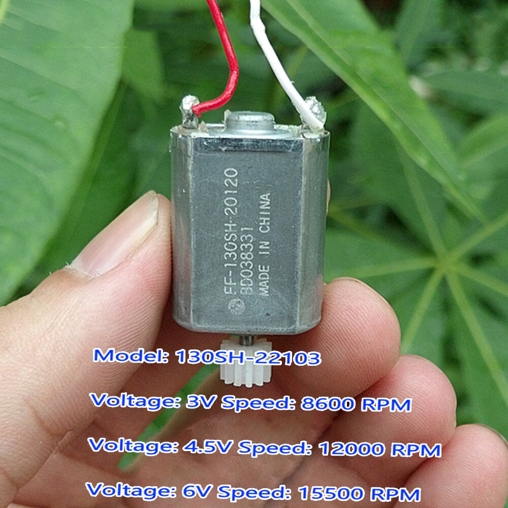 Mabuchi Dc 3V 4.5V 6V 15500Rpm Micro FF-130SH-22103 Elektrische Motor Precisie Edele Metalen Borstel Metal Back cover Voor Speelgoed Hobby
