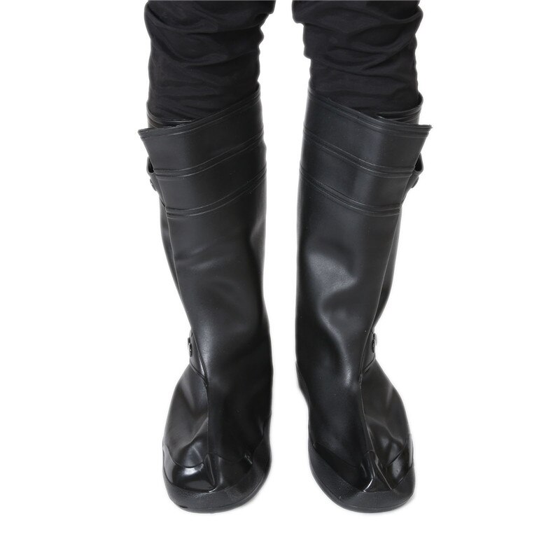 Schoen Cover Silicon Gel Waterdichte Regen Schoenen Vissen Covers Herbruikbare Rubber Elasticiteit Overschoenen Anti-slip voor Laarzen Protector: XXXL 42-43