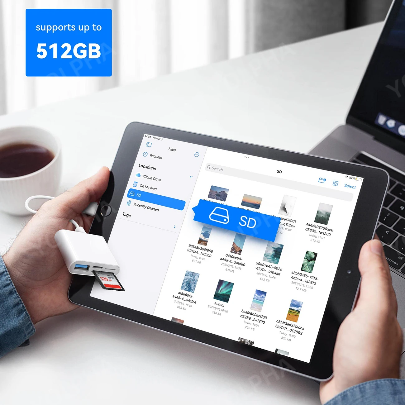 Typ-C-Adapter TF SD-Speicherkartenleser OTG-Schreibgerät Compact Flash USB-C für iPad Pro Huawei für MacBook Xiaomi Typ-C-Kartenleser