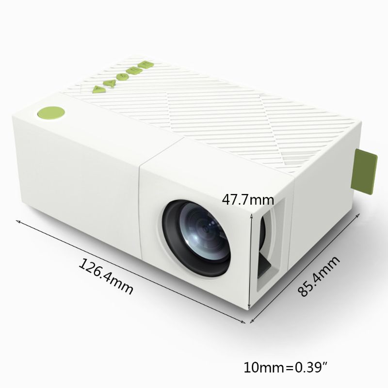 YG310 Tragbare Projektor Heimkino LED Licht Projektor Neue 1080P hoch Definition
