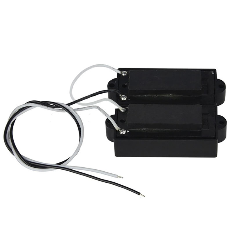 Pb P Bass Pickup Humbucker Pickup For 4 String P Bass Replacement Bass Guitar Part, Black