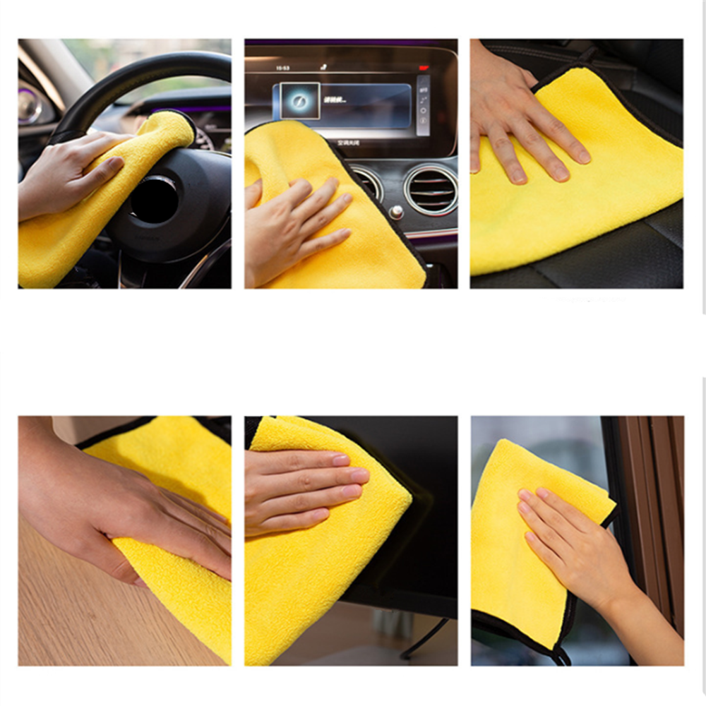 Auto Accessoires Microfiber Wassen Doek Voor Ford Focus Kuga Fiesta Mondeo Fusion Tuga Ecosport Mk2 Mk3 Mk4 Mk7