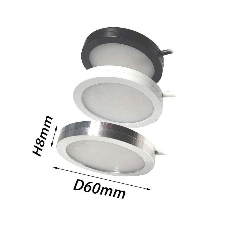 LED unter Schrank Puck Licht Vitrine Regal Theke Beleuchtung Caravan Wohnmobil Wohnmobil Innen Spot Lampe mit 5Vusb-Schalter