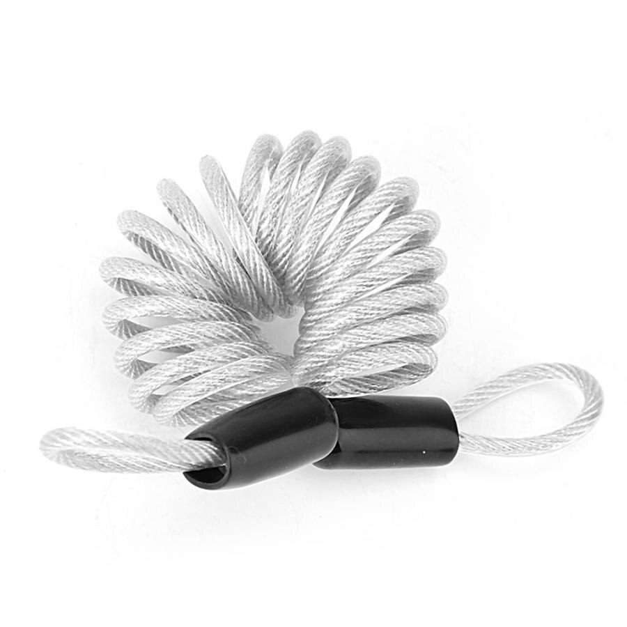 Anti Theft Steel Wire Lock Security Spring Wire Lock for Luggage Bicycle Helmet Luggage Wire Lock