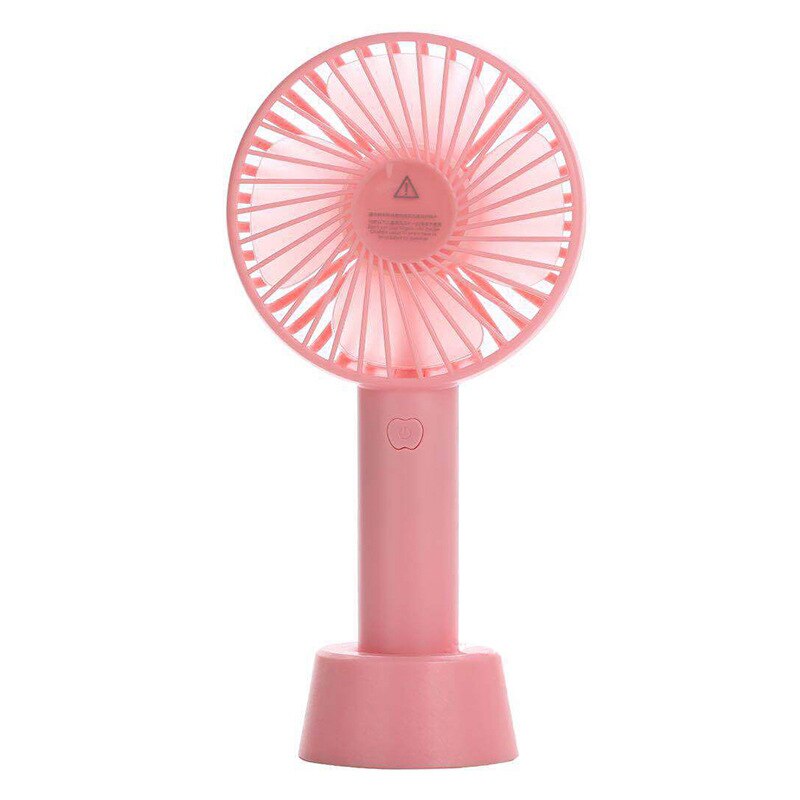 Fabriek Directe Clip Custom Hand-Held Draagbare Cartoon Base Fan Mini Stijl Usb Hand Elektrische Ventilator