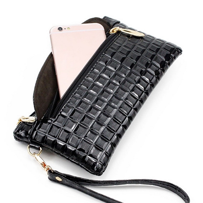 Monedero para mujer con de cocodrilo largo, tarjetero femenino con cremalleras dobles, Cartera de gran capacidad,