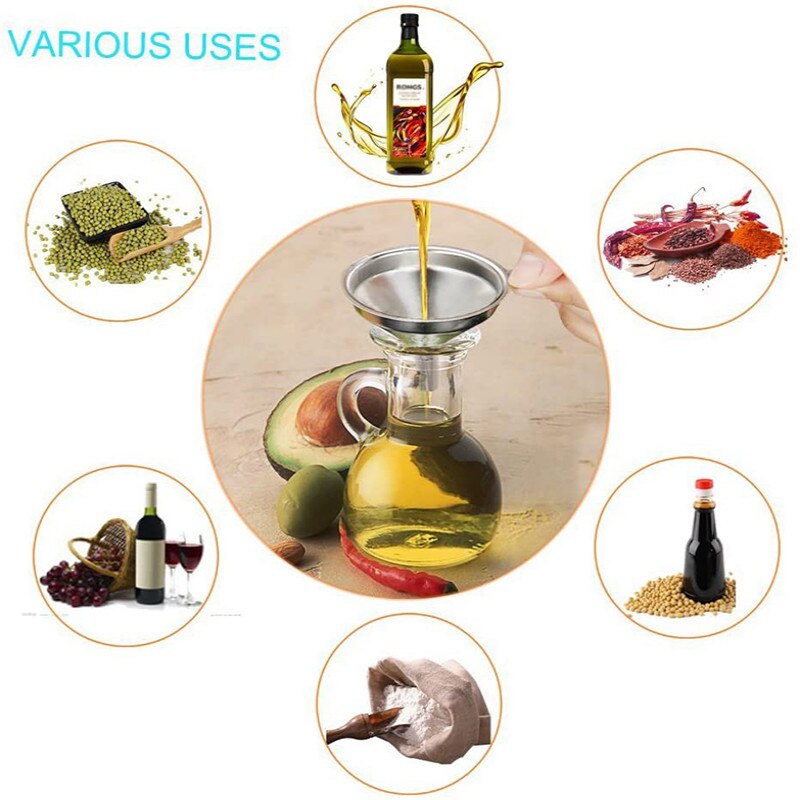 1pc Stainless Steel Wine Bottle Pourer Pourer Oil Cork Bartender Helper Bar Accessories Wine Pourer Pouring Device Barware