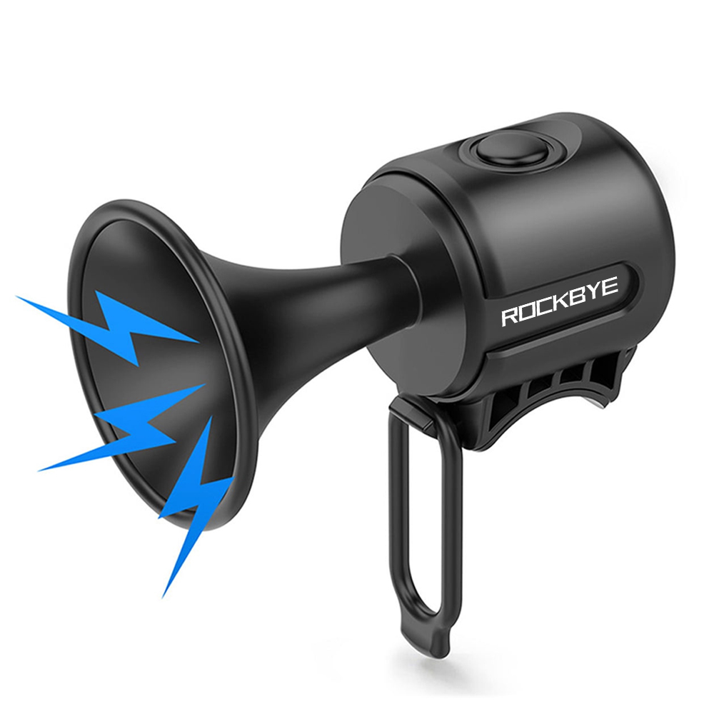 Rockbye Elektrische Fiets Hoorn 130db Fietsstuur Waarschuwing Luidspreker Waterdichte Mountainbike Scooter Bel Kinderfiets Hoorn: Default Title