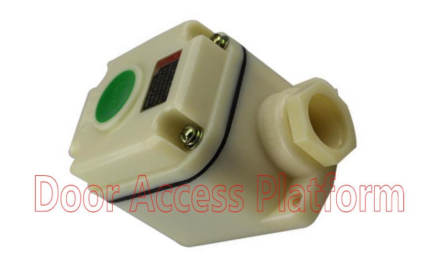 1 Buttons Explosion-Proof Exit Button Hand Touch Flame retardant Switch Working for Warehouse security sensor auto reset IP54