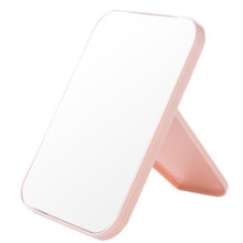 Miroir de maquillage pliant HD rectangulaire Table miroir bureau Simple Dressing Portable vanité maquillage miroir