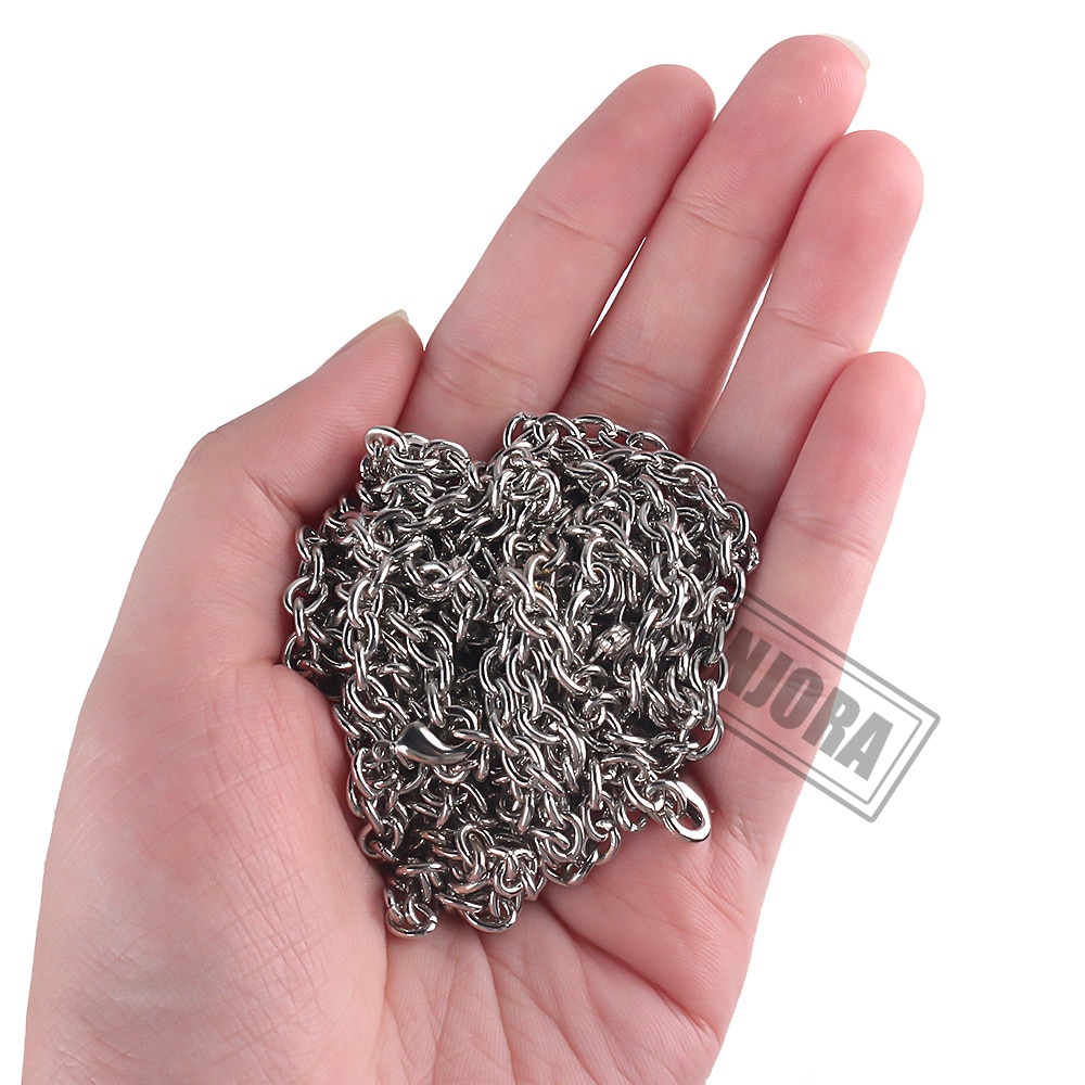 INJORA 2Stck Metall 120mm 1,9 zoll Reifen Schnee Kette für 1/10 RC Felsen Raupe Traxxas TRX-4 TRX4 axial SCX10 90046