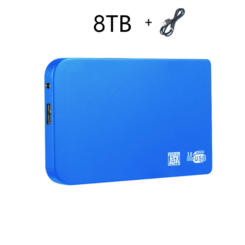 Lenovo Hochgeschwindigkeits-128TB-SSD-USB-3.0-Gehäbenutzen Handy, Mobiltelefon Festplattengehäbenutzen für SSD Externe Speicher-HDD-Kasten Mit USB3.0-Kabel ABS: Gold